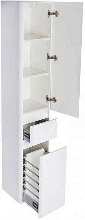 Шкаф-пенал Style Line Атлантика 35 с корзиной, Люкс антискрейч, PLUS ЛС-00000694 Шкаф-пенал Style Line Атлантика 35 с корзиной, Люкс антискрейч, PLUS ЛС-00000694