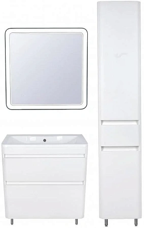 Шкаф-пенал Style Line Атлантика 35 с корзиной, Люкс антискрейч, PLUS ЛС-00000694 Шкаф-пенал Style Line Атлантика 35 с корзиной, Люкс антискрейч, PLUS ЛС-00000694