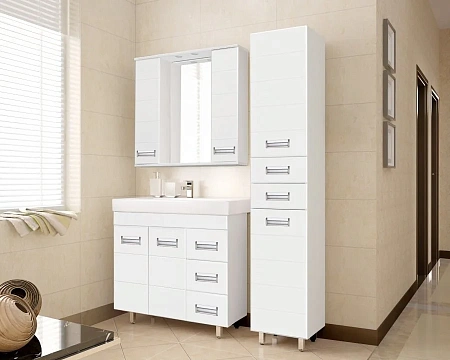 Шкаф-пенал Style Line Ирис 36 ЛС-00000195 Шкаф-пенал Style Line Ирис 36 ЛС-00000195