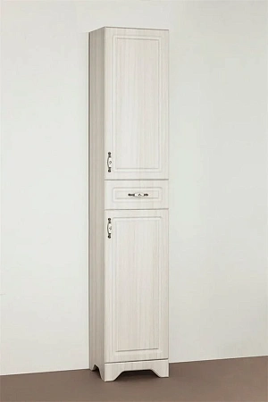 Шкаф-пенал Style Line Олеандр-2 рельеф пастель ЛС-00000290 Шкаф-пенал Style Line Олеандр-2 рельеф пастель ЛС-00000290