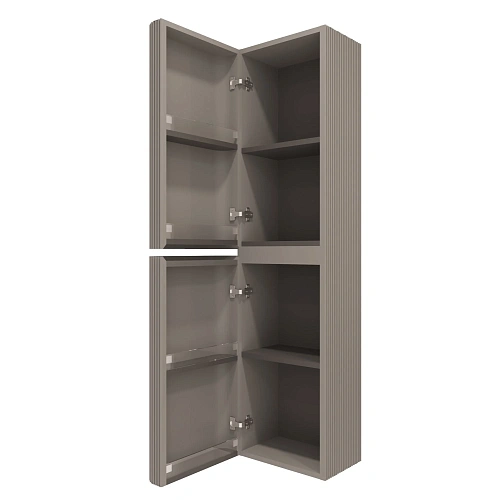 Шкаф-пенал Vincea Alto VSC-4A150MG-L подвесной, левый, 1500x404x350, светло-серый матовый Шкаф-пенал Vincea Alto VSC-4A150MG-L подвесной, левый, 1500x404x350, светло-серый матовый