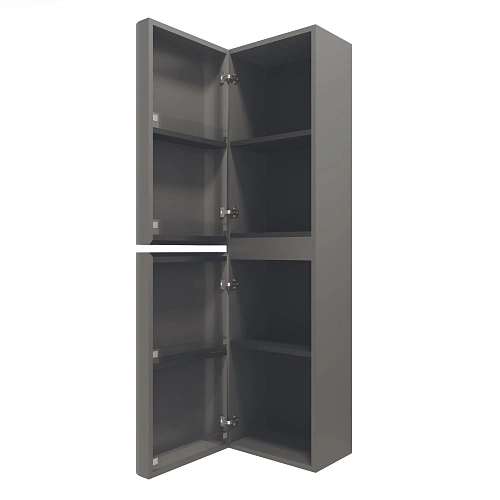 Шкаф-пенал Vincea Caprise VSC-4CA150MG-L подвесной, левый, 1500x404x350, серый матовый Шкаф-пенал Vincea Caprise VSC-4CA150MG-L подвесной, левый, 1500x404x350, серый матовый