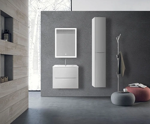 Шкаф-пенал Vincea Mia VSC-2M170GW-L подвесной, 1700x350x350, G.White, левый Шкаф-пенал Vincea Mia VSC-2M170GW-L подвесной, 1700x350x350, G.White, левый