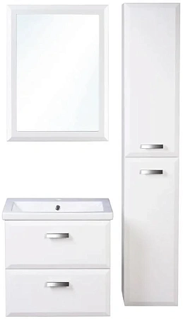 Шкаф-пенал универсальная Style Line Лотос, Люкс белая, PLUS СС-00000378 Шкаф-пенал универсальная Style Line Лотос, Люкс белая, PLUS СС-00000378