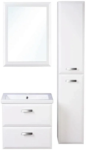 Шкаф-пенал универсальная Style Line Лотос, Люкс белая, PLUS СС-00000378 Шкаф-пенал универсальная Style Line Лотос, Люкс белая, PLUS СС-00000378