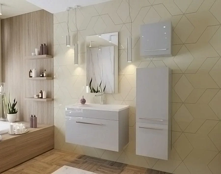 Шкаф-пенал Эстет Elin ФР-00003354 подвесной, правый 350х366х960 Шкаф-пенал Эстет Elin ФР-00003354 подвесной, правый 350х366х960