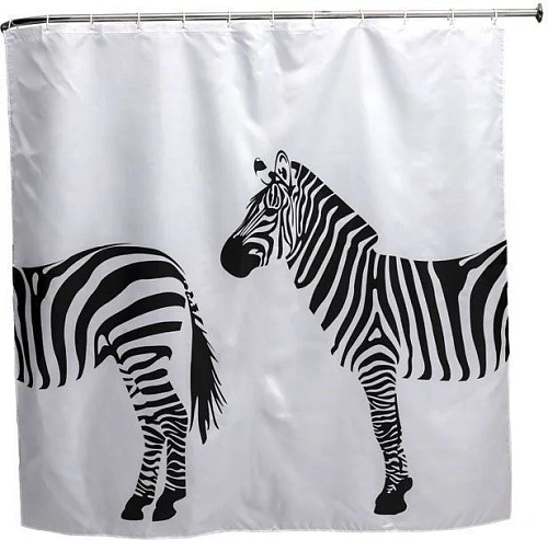 Штора для ванны Aquanet SC3288A 180см, зебры Штора для ванны Aquanet SC3288A 180см, зебры