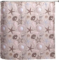 Штора для ванны Aquanet SC7004B 180см, морские звезды Штора для ванны Aquanet SC7004B 180см, морские звезды