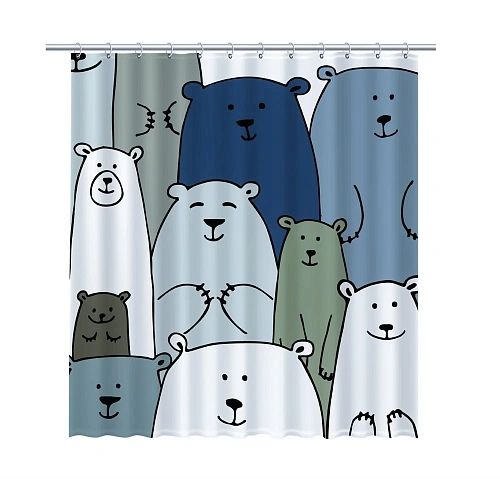 Штора для ванны FIXSEN BEAR (FX-2503) Штора для ванны FIXSEN BEAR (FX-2503)