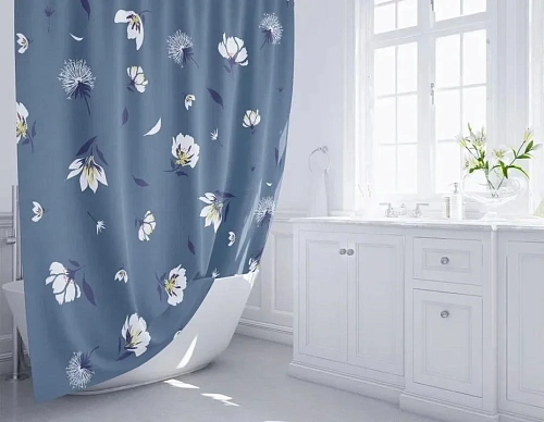 Штора для ванны Fixsen Crocus, FX-2513 Штора для ванны Fixsen Crocus, FX-2513