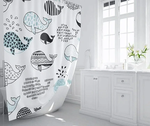 Штора для ванны Fixsen Flux, FX-2511 Штора для ванны Fixsen Flux, FX-2511