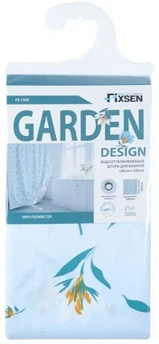Штора для ванны Fixsen Garden, FX-1509 Штора для ванны Fixsen Garden, FX-1509