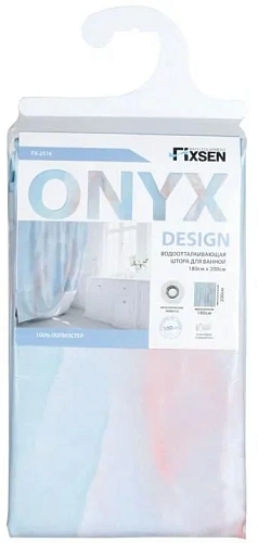 Штора для ванны Fixsen Onyx, FX-2516 Штора для ванны Fixsen Onyx, FX-2516