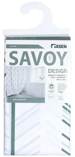 Штора для ванны Fixsen Savoy, FX-1510 Штора для ванны Fixsen Savoy, FX-1510