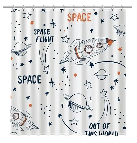 Штора для ванны Fixsen Space, FX-2508 Штора для ванны Fixsen Space, FX-2508