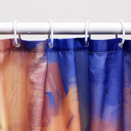 Штора для ванны WasserKRAFT Ammer SC-70103 мультицвет Штора для ванны WasserKRAFT Ammer SC-70103 мультицвет