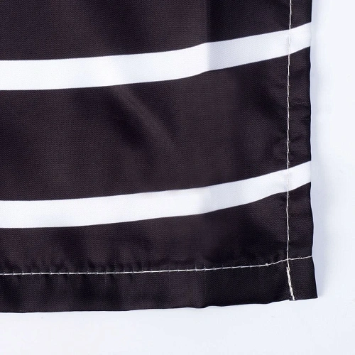 Штора для ванны WasserKRAFT Donau SC-24101 черный/белый Штора для ванны WasserKRAFT Donau SC-24101 черный/белый