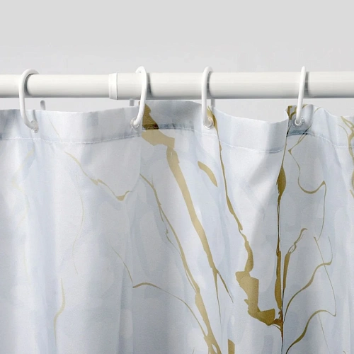 Штора для ванны WasserKRAFT Sauer SC-79101 золото Штора для ванны WasserKRAFT Sauer SC-79101 золото