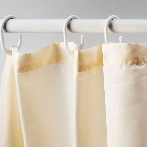 Штора для ванны WasserKRAFT Vils SC-10101 бежевый Штора для ванны WasserKRAFT Vils SC-10101 бежевый