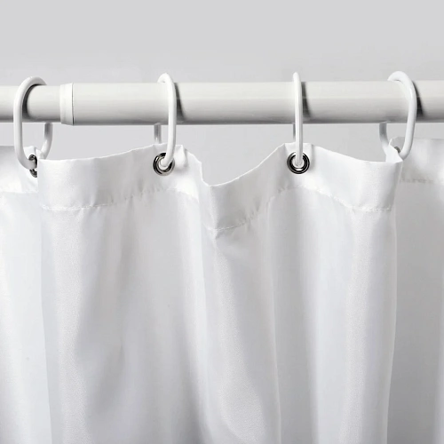 Штора для ванны WasserKRAFT Vils SC-10203 белый Штора для ванны WasserKRAFT Vils SC-10203 белый