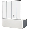 Шторка на ванну Aquanet Alfa 5 NAA6142 150, прозрачное стекло 00196042 Шторка на ванну Aquanet Alfa 5 NAA6142 150, прозрачное стекло 00196042