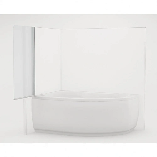 Шторка на ванну Aquanet AQ1 L, матовое стекло 00161912 Шторка на ванну Aquanet AQ1 L, матовое стекло 00161912