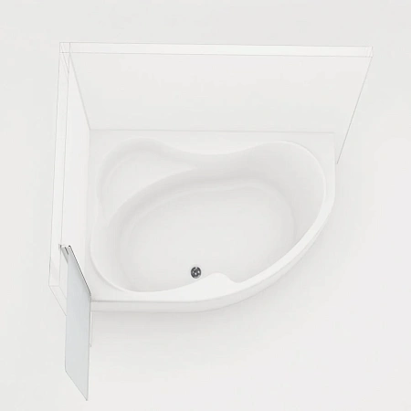 Шторка на ванну Aquanet AQ1 L, матовое стекло 00161912 Шторка на ванну Aquanet AQ1 L, матовое стекло 00161912