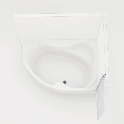 Шторка на ванну Aquanet AQ1 R, матовое стекло 00173656 Шторка на ванну Aquanet AQ1 R, матовое стекло 00173656