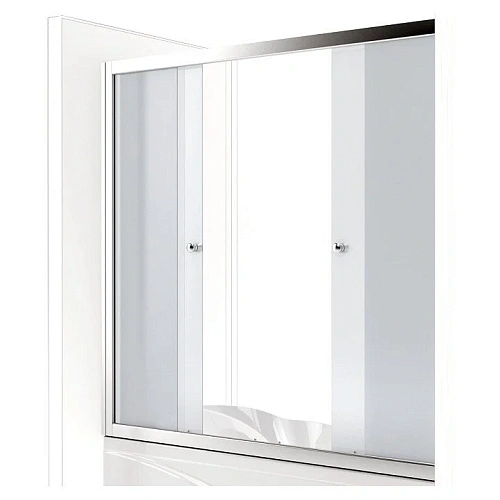 Шторка на ванну Aquanet AQ5 150, узорчатое стекло 00177003 Шторка на ванну Aquanet AQ5 150, узорчатое стекло 00177003