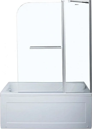 Шторка на ванну Aquanet SG-1200, прозрачное стекло Шторка на ванну Aquanet SG-1200, прозрачное стекло