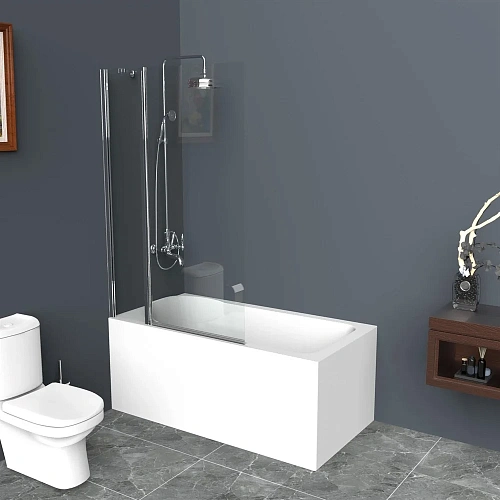 Шторка на ванну BelBagno UNO-V-11-80/150-C-Cr Шторка на ванну BelBagno UNO-V-11-80/150-C-Cr