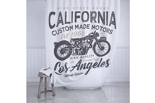 Шторка на ванну Fixsen California FX-2500, без колец Шторка на ванну Fixsen California FX-2500, без колец