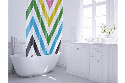 Шторка на ванну Fixsen Twist FX-1569A, без колец Шторка на ванну Fixsen Twist FX-1569A, без колец