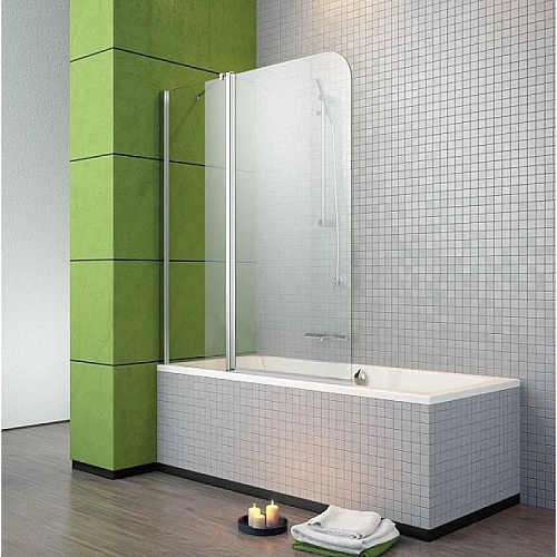 Шторка на ванну Radaway EOS II 206211-01L 110 см прозрачное стекло L Шторка на ванну Radaway EOS II 206211-01L 110 см прозрачное стекло L