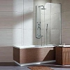 Шторка на ванну Radaway Torrenta 201101-101NR 80 см прозрачное стекло R Шторка на ванну Radaway Torrenta 201101-101NR 80 см прозрачное стекло R