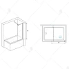 Шторка на ванну RGW SC-52 Screens 03115208-11 Шторка на ванну RGW SC-52 Screens 03115208-11