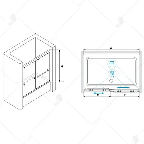 Шторка на ванну RGW SC-66 Screens 01116617-11 Шторка на ванну RGW SC-66 Screens 01116617-11