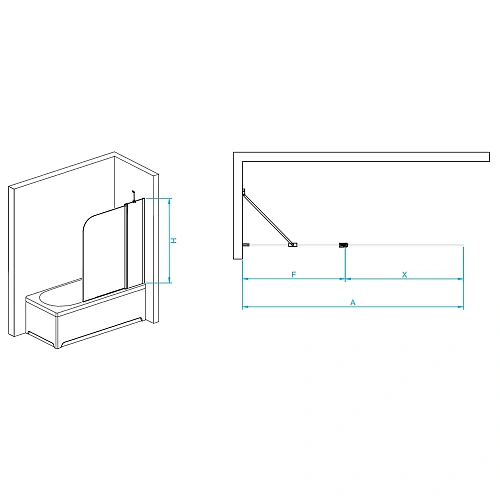 Шторка на ванну RGW Screens SC-011B 1200 мм Easy Clean черный Шторка на ванну RGW Screens SC-011B 1200 мм Easy Clean черный