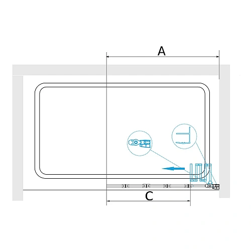 Шторка на ванну RGW Screens SC-21 1200 мм Easy Clean хром Шторка на ванну RGW Screens SC-21 1200 мм Easy Clean хром