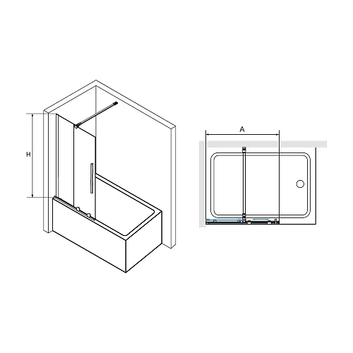Шторка на ванну RGW Screens SC-47 41114709-11 Шторка на ванну RGW Screens SC-47 41114709-11