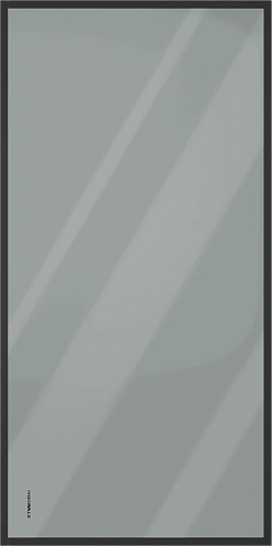 Шторка на ванну STWORKI Карлстад неподвижная, 70х140, профиль черный матовый, тонированное стекло 58 583131 Шторка на ванну STWORKI Карлстад неподвижная, 70х140, профиль черный матовый, тонированное стекло 58 583131