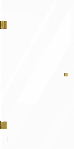 Шторка на ванну STWORKI Ольборг распашная, 70х140, профиль золото, прозрачное стекло 583128 Шторка на ванну STWORKI Ольборг распашная, 70х140, профиль золото, прозрачное стекло 583128