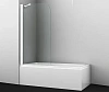 Шторка на ванну WasserKRAFT Leine 35P01-80WHITE Fixed белый