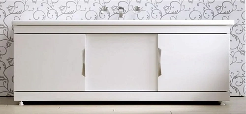 Экран для ванны фронтальный Aquanet Vita 160 белый 00267951 Экран для ванны фронтальный Aquanet Vita 160 белый 00267951