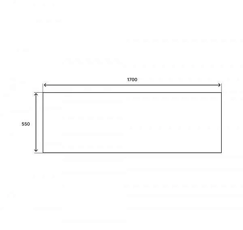 Экран для ванны фронтальный Veedi 170 137000170 Экран для ванны фронтальный Veedi 170 137000170