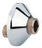 Эксцентрик s-образный GROHE 1/2 дюйма x 3/4 дюйма 7,5 мм (12001000)