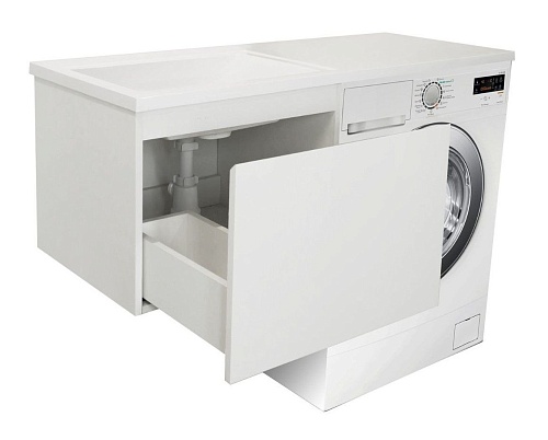 Тумба с раковиной Эстет Dallas Luxe ФР-00009675 1050х482 левая, подвесная 1 ящик Тумба с раковиной Эстет Dallas Luxe ФР-00009675 1050х482 левая, подвесная 1 ящик