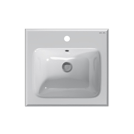 Раковина AM.PM X-Joy M85AWCC0502WG64 мебельная, керамическая, 50 см, встроенная, белый, глянец