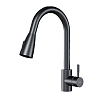 Смеситель для кухни AM.PM X-Joy S F85B07522 S с вытягивающимся изливом, черный