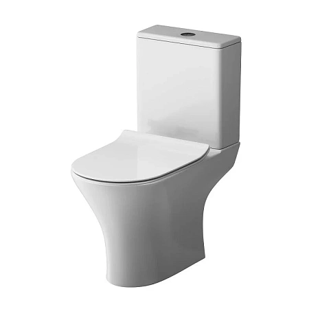 Унитаз напольный AM.PM Sense C748600SC безободковый с сид микролифт